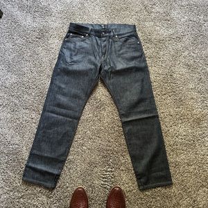 DSTLD raw selvedge denim